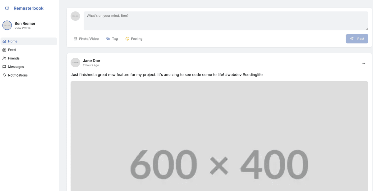 Facebook Clone